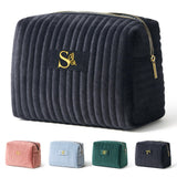 COSHAYSOO Mom Birthday Gifts Mothers Day Gift Ideas for Mama Grandma New Mommy from Daughter Travel Makeup Bag Quilted Make Up C