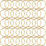 40Pcs Macrame Hoops Ring, BetterJonny 2 Inch Metal Craft Hoops Gold Dream Catcher Rings Wreath Hoop Rings for Home Decorations D