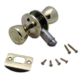 AP Products 013203 Passage Door Knob, Polished Brass