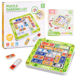 Parking Puzzler Magnetic Travel Game - Car Games Brain Teaser with 360 or 750 Traffic Jam Challenges, Logic Puzzle Toy for Kids