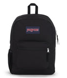 Jansport Cross Town Backpack - Travel, Or Work Bag With Water Bottle Pocket, Black