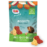 Dole for Pets Freshly Fetched Dog Biscuits, Apple & Carrot Flavor Dog Treats, 7oz | Flavored with Real Veggies, No Wheat, Corn,