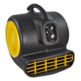 Comfort Zone 1/2HP, 4.5AMP, High Velocity Air Mover Carpet Dryer with Timer and Adjustable Angles, 3-Speed, Dries Wet & Damp Spa