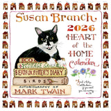 TF Publishing 2026 Susan Branch Wall Calendar - Large Grids for Appointments and Scheduling - Vertical Monthly Wall Calendar 202