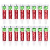 30 Tubes Travel Size Toothpaste in Bulk, Disposable Mini Mint Compact Small Pocket Size Essential Toothpaste for Vacation Hotel
