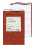 Ampad Gold Fibre Retro Writing Pad, Red Cover, White Paper, 5 x 8, Medium Rule, 80 Sheets, 1 Each (20007)