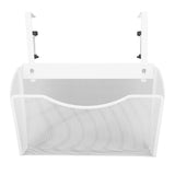 Clamp on Desk Organizer, Adjustable Desk Side Storage Carbon Steel Hanging Desk Organizer Drawer Under Desk Hanging Shelf Attach