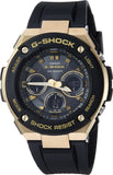 Casio G-Shock Mens GST-S300G-1A9 Black/Gold One Size