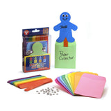 Hygloss Products Job Board/Attendance Chart Kit - Classroom Job Chart - Cute People Shapes - Bulletin Board Pockets for Assignin