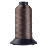 Big Kizzy Light Brown 1400m Nylon Thread for Hair Extensions, Sew in Human Hair Weft and Wigs - Non-Slip and Comfortable Hold fo
