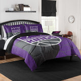 NORTHWEST Sacramento Kings Officially Licensed NBA Comforter Set - Full/Queen & Twin/Twin XL - Soft Bedding with Team Logo & Pil