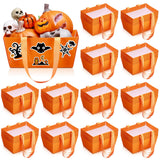 Glenmal 72 Pcs Baskets for Gifts Waterproof Empty Kraft Basket Bulk with Handles 9.8 x 6.5 x 4.3'' Gift Basket Empty to Fill for