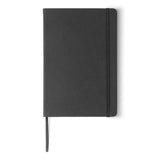 Amazon Basics Executive Lined Notebook, 240 pages, Hardcover Leather, A5 (5.7 x 8.4Inch), Black