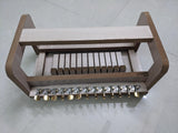 Soap Cutter, Wooden Soap Loaf Cutter, Soap Cutting Machine 3cm Wide Cutting Tool Wire Slicer 12 pcs Cage Type
