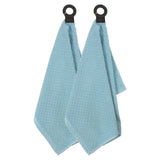 Ritz Premium Hook and Hang Towel, 2-Pack, 18 x 28, Long-Lasting Durable Rubber Hook, Highly Absorbent Super Soft Hand Cloths for