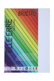 Brustro Elle Erre Coloured Card Stock Craft Paper A4 Size 220 Gsm Perla Colour,Pack Of 9 Sheets. Off White Shade|Ideal For Schoo