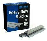 5,000 Count Heavy Duty Staples, 23/6, 1/4inch Staples, Chisel Point Tips, High Capacity, by Better Office Products