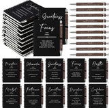 TecUnite 30 Sets Inspirational Spiral Notebooks with Motivational Bamboo Pens Bulk, Employee Appreciation Gift for Teachers Cowo