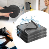 Oteyjscyi Car Drying Microfiber Towels, Super Absorbent Cleaning Cloths, (3pack, 15.74 * 23.62)inch
