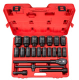 TEKTON 3/4 Inch Drive Deep 6Point Impact Socket Set, 22Piece (7/82 in.) | 48995