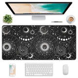 Atufsuat Extended Gaming Mouse Pad, XXL Large Desk Pad 30 x 14 Inch, Big Computer Keyboard Mousepad, Waterproof Mouse Mat with S