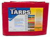 16 Ft. X 20 Ft. High Visibility RED Tarp 3.3 Oz.