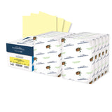Hammermill Colored Paper, 24 lb Canary Printer Paper, 8.5 x 1110 Ream (5,000 Sheets) Made in the USA, Pastel Paper, 104307C
