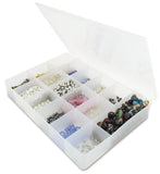 Beadalon Bead Box 7-Inchx11-Inch 17 Bin
