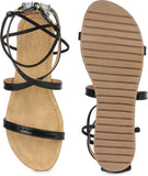 Shoetopia Girls Black Stylish Trending Flats-Eu40,Black,7,B09NBM2DC5