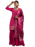 Libas Women'S Silk Blend Kurta Set (48857