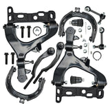 KAC Front Lower Control Arm Front Suspension Kit Fit for Chevy Trailblazer GMC Envoy XL Buick Rainier 9-7X Ascender Automotive R