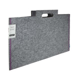 ITOYA Midtown Large Format Artwork Carrier Bag, 14x21, Grey/Purple