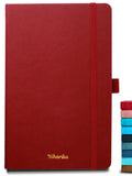 Doodle Personalized A5 Executive Hardbound Pu Leather Notebook Diary 160 Pages 80 Gsm | Pen Loop, Ribbon Bookmark & Elastic Cl