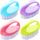 Scrubbing Brushes for Cleaning Small Scrub Brush with Nylon Stiff Bristles