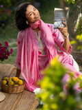 Libas Women'S Cotton Blend Kurta Sets (400067O_Pink_L)