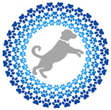 Screen Door Magnets Double Sided - Keep People, Kids, and Dogs from Running into The Screen Door - Robbins Aria Dog Mosaic