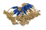 CRAFTLOVE Berry Style Beaded Tassel Latkan for Craft & Jewellery Making 10cm, Length Pack of12 (Royal Blue)