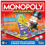Monopoly App Banking Board Game | App-Enabled Game | Links to Smart Devices | Ages 8+ | 2 to 6 Players | 45 Mins. | Family Games