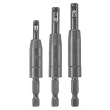 BOSCH CC2430 3Piece ClicChange 1/4 In. SelfCentering Drill Bit Assorted Set
