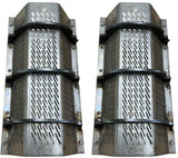 Vishnu 6N70 Stainless Steel Mini Rice Mill Jali Screen Pack Of 2(Hole Size:1Mm)