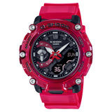 GShock GA2200SKL4A Sound Waves Skeleton Series Watch, Red