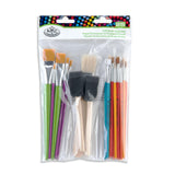 Royal Brush Langnickel 25Piece Brush Value Pack, Assorted Sizes