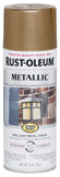 RustOleum 7274830 Stops Rust Metallic Spray Paint, 11 Ounce, Antique Brass