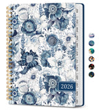 2026 Planner, Monthly and Weekly Calendar Planner for Women, Jan 2026 - Dec 2026, Hardcover Pretty 2026 Agenda Planner Book with