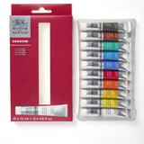 Winsor & Newton Gouache Paint Set, 10 Count, 12ml (0.4oz) Tubes
