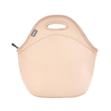 Built Gourmet Getaway Neoprene Lunch Bag - Cameo Rose Floral Insulated Reusable Food Carrier with Soft Handles & Zipper Closure
