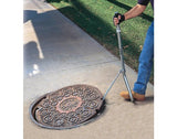 Allegro Industries 9401-20 Deluxe Manhole Lid Lifter, 6, Silver