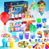 250+ Experiments Science Kits for Kids, STEM Activities Educational Science Kits Gifts with Chemistry Set, Erupting Volcano and