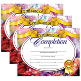 Certificate of Completion, 8.5 x 11, 30 Per Pack, 3 Packs