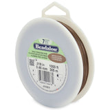 Beadalon 7-Strand 0.018 (0.46 mm) 1000 ft (305 m) Bronze Bead Stringing Wire